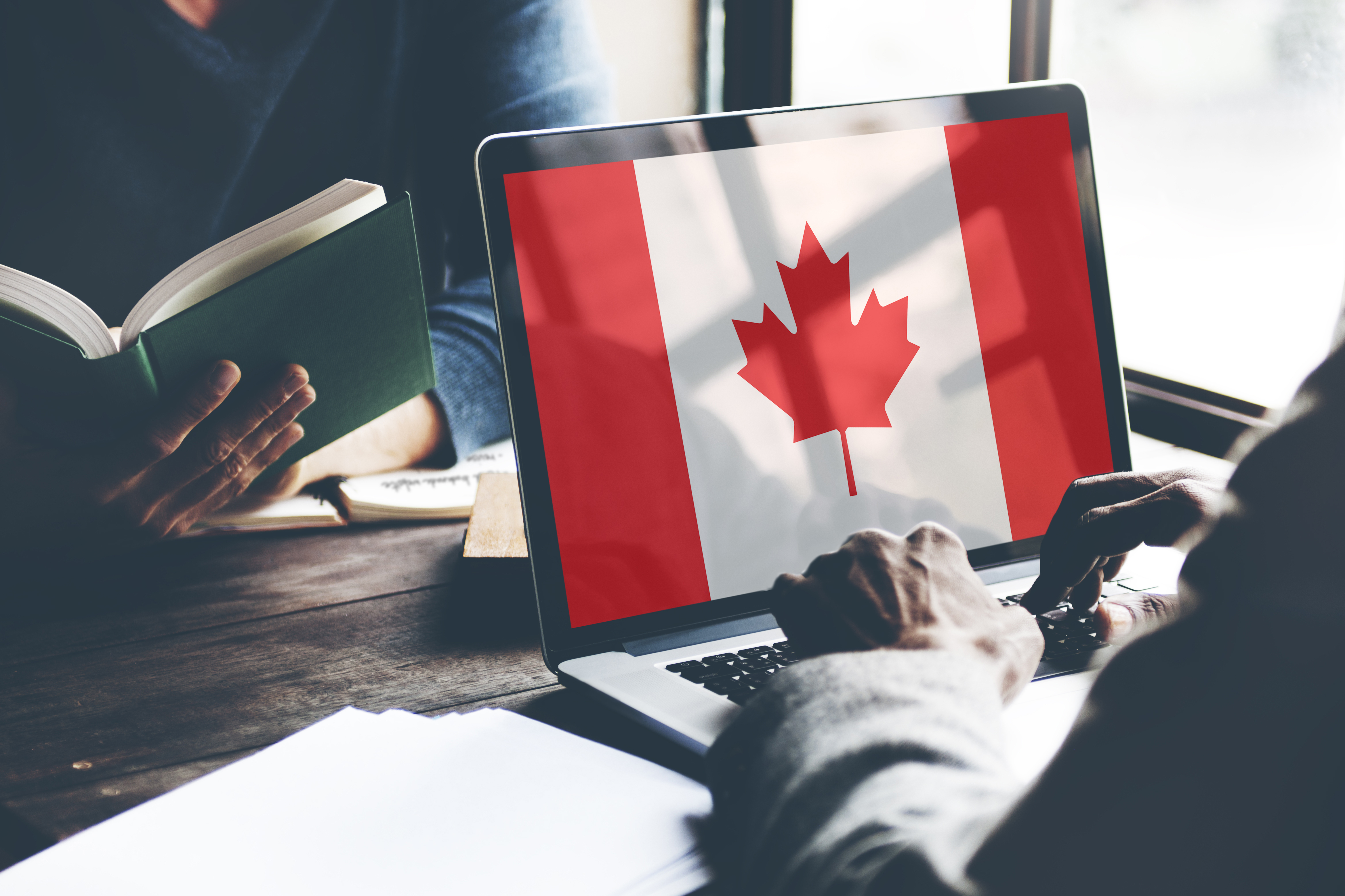 The programmer is preparing to work in Canada