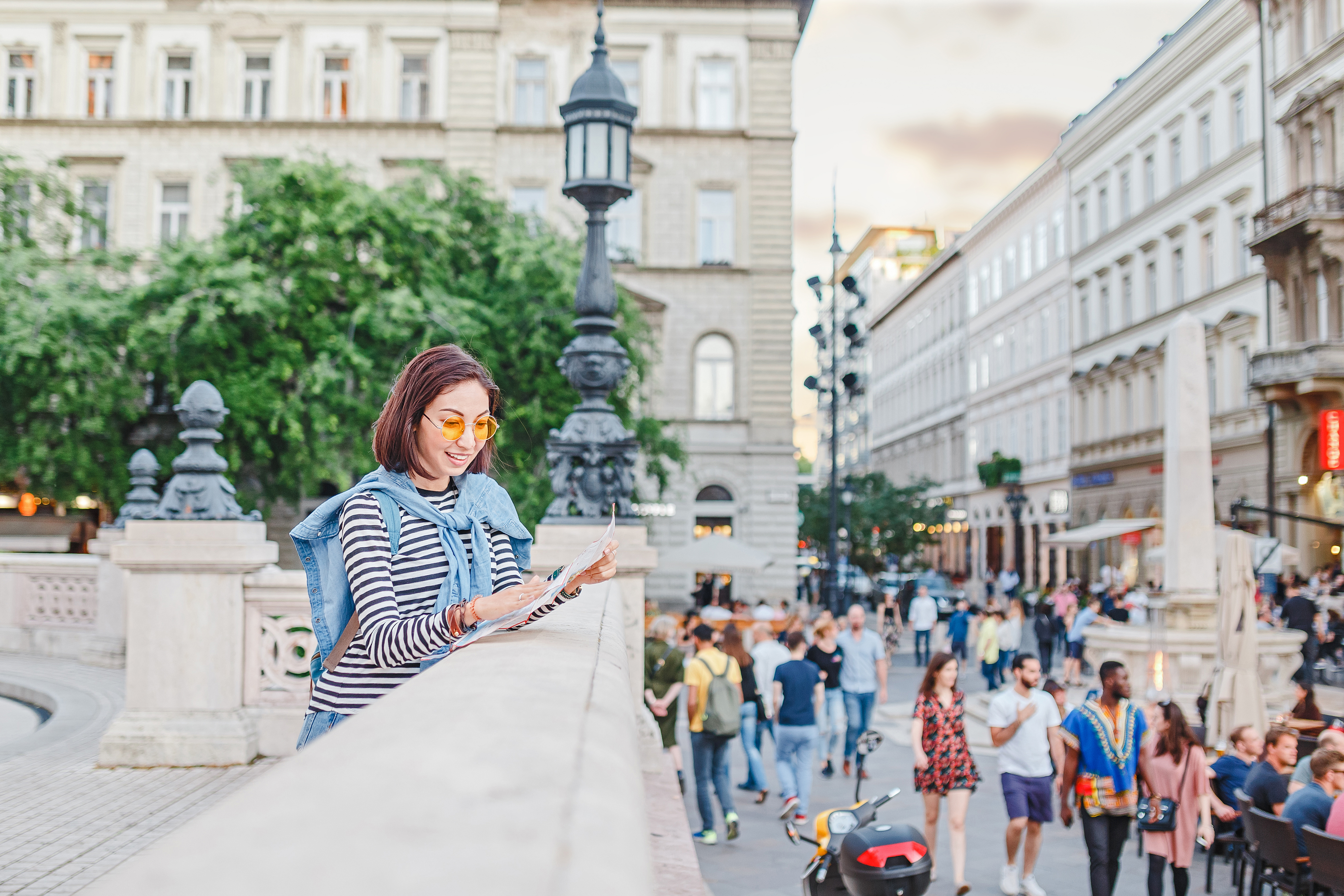 A girl is learning Hungarian for naturalization in Hungary