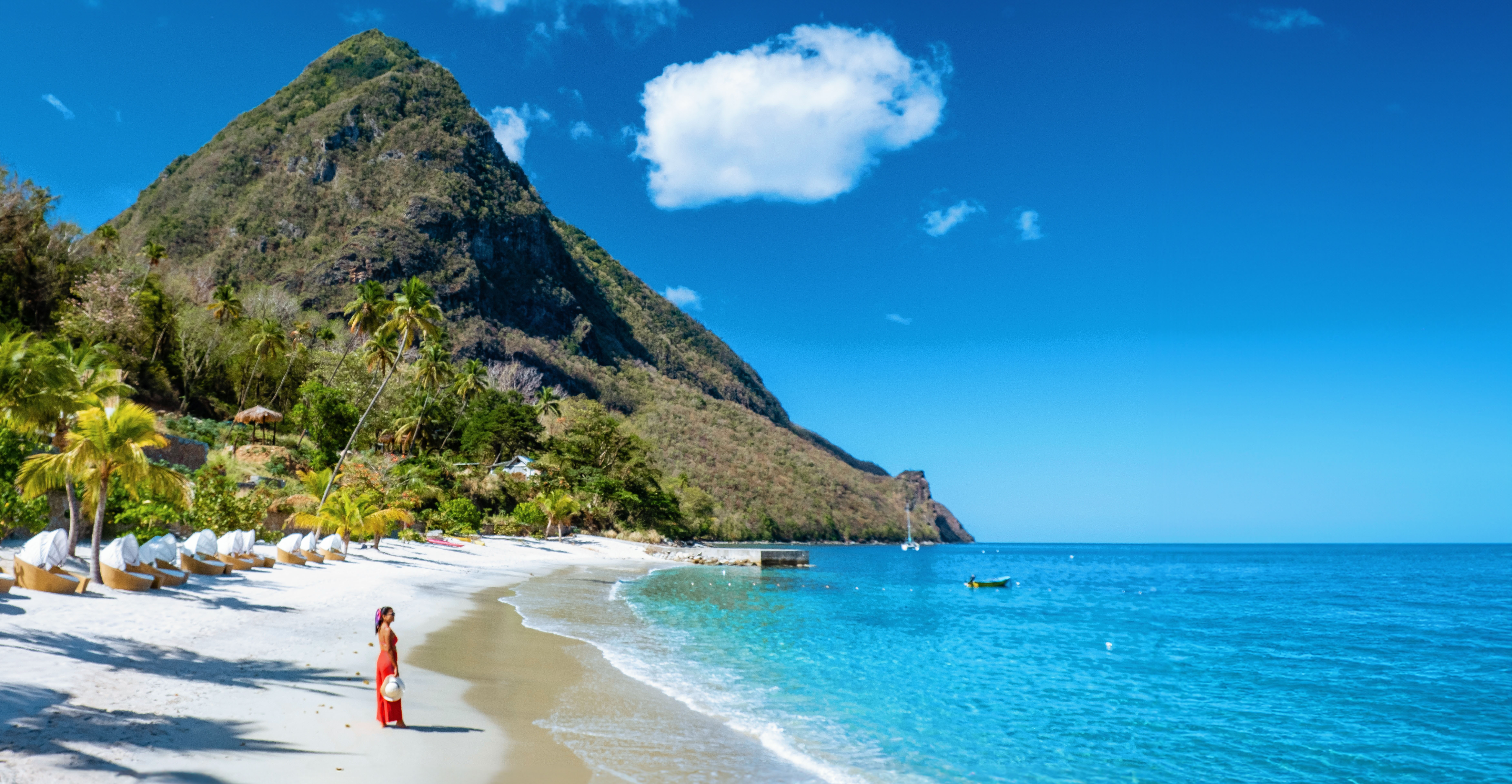 View of Saint Lucia